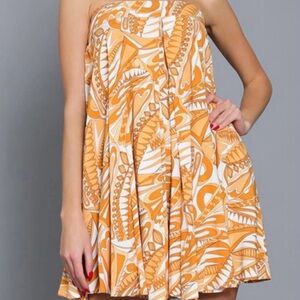 Aakaa Strapless Romper